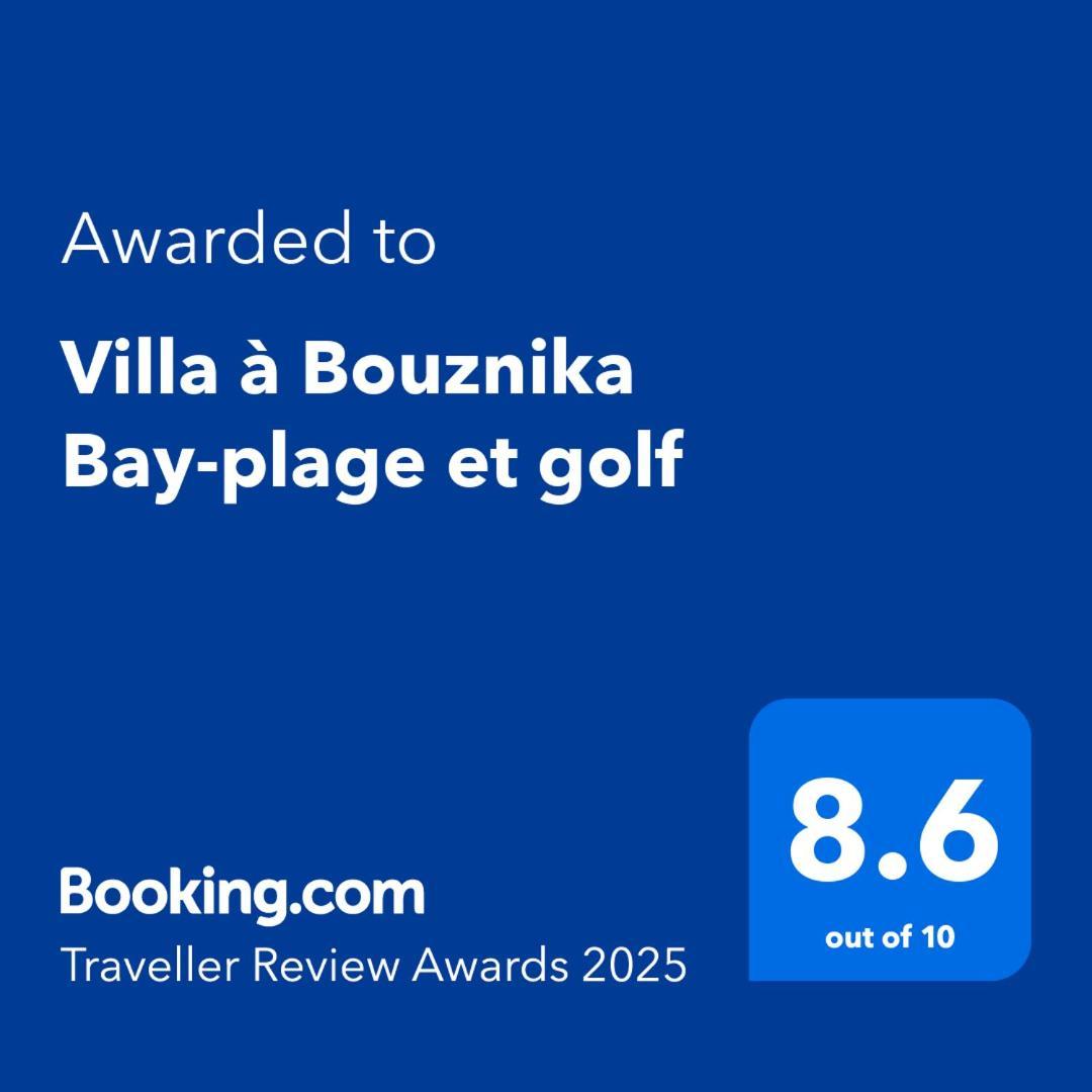 Villa A Bouznika Bay-Plage Et Golf Zewnętrze zdjęcie